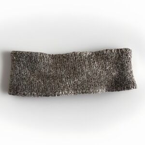 Fuzzy Knit Alpaca Headband Womens One‎ Size Brown Ear Warmer Cozy Cold Weather